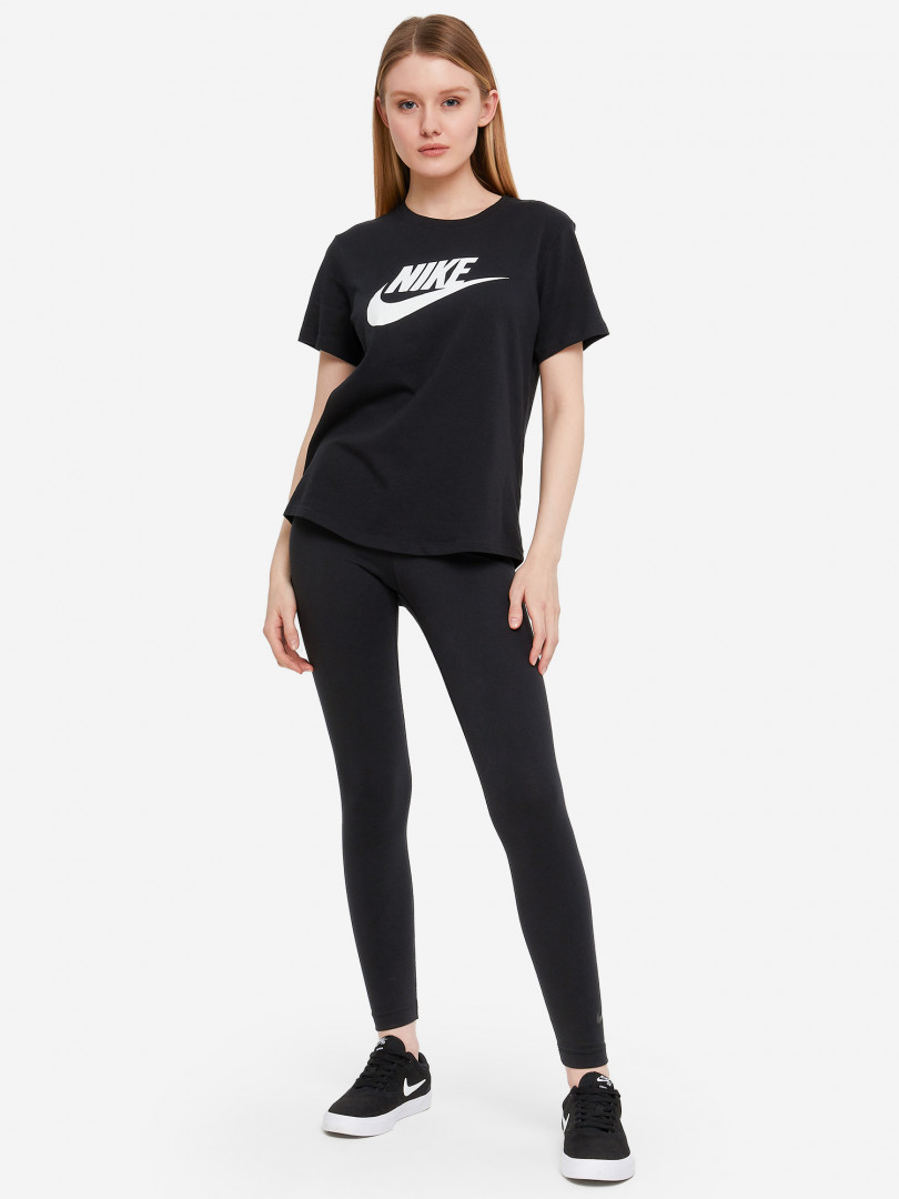 фото Легинсы женские nike sportswear club, черный