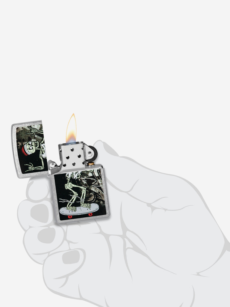 Зажигалка бензиновая ZIPPO 48911 Skateboard