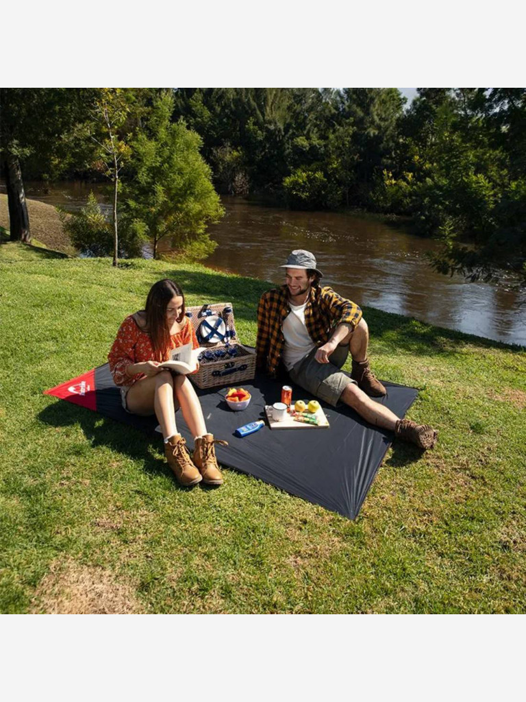 Коврик для пикника/футпринт Naturehike NH17D050-B Черный L 143*200