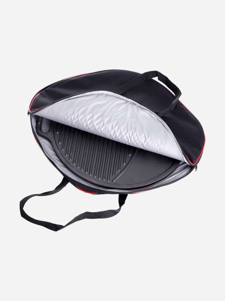 Двухсторонняя чугунная сковорода-гриль PAELLA WORLD Light Cast Iron Grill Plate 38 см в сумке