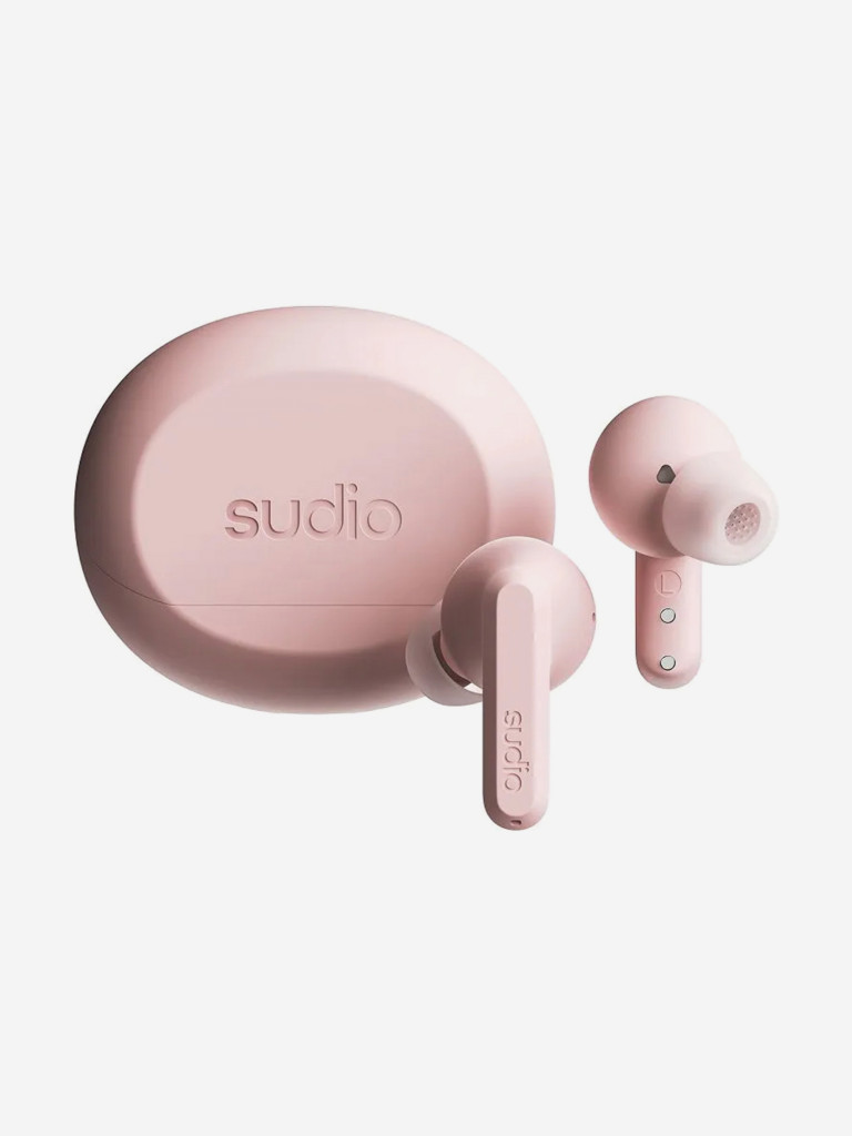 Беспроводные наушники Sudio A3 Pro Wireless Bluetooth Earbuds c активным шумоподавлением, цвет: розовый
