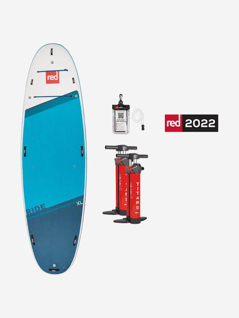 Сапборд надувной двухслойный Red Paddle 17.0 Ride XL 2022, 518x152x20 см