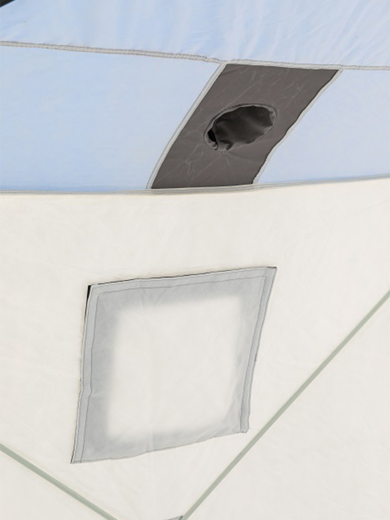 Палатка зимняя куб SIWEIDA SNOW трехслойная 240х240х210