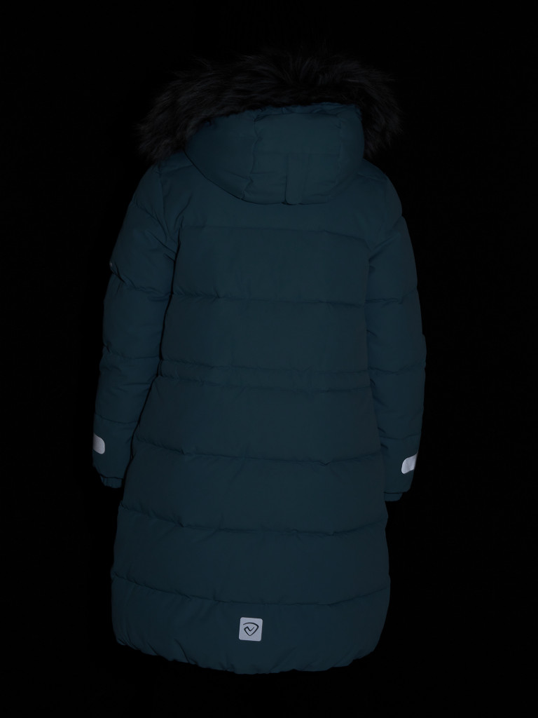 Пальто утепленное для девочек Northland