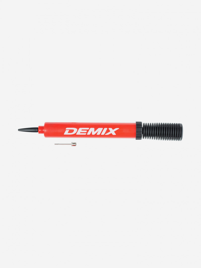 фото Насос для мяча demix double action pump, красный