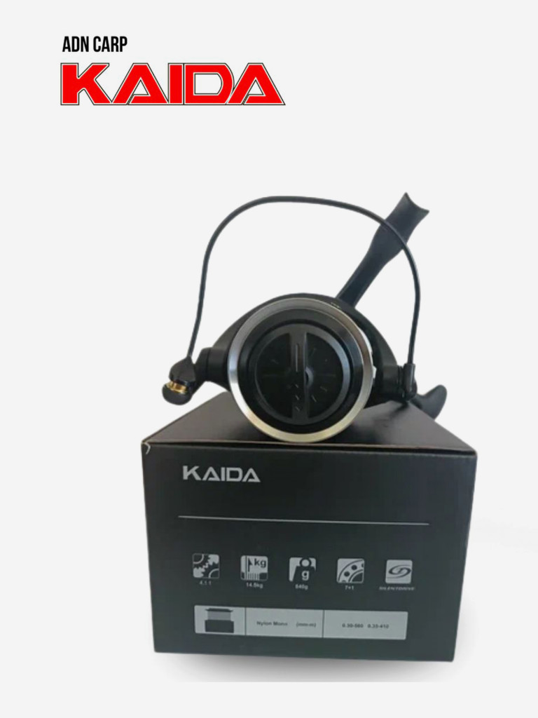 Катушка карповая с передним фрикционом Kaida 8000 (7+1) подшипник