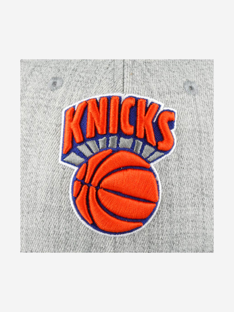Бейсболка MITCHELL NESS HHSS3273-NYKYYPPPGYHT New York Knicks NBA (серый)