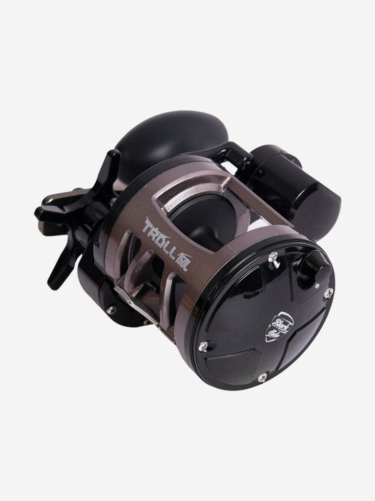 Катушка для рыбалки мультипликаторная Black Side TROLL 150L (лев. рука), передаточное число 5.1:1