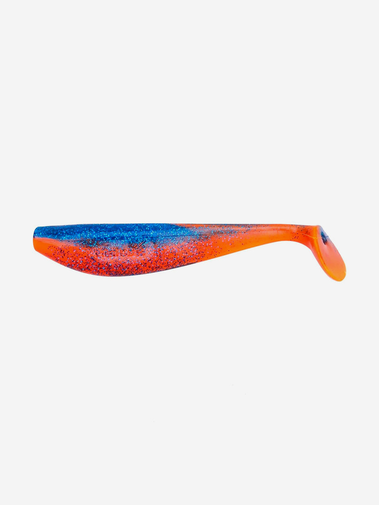 Мягкая приманка Helios Zander, 4'' / 10,2 см, Star Blue & Orange, 5 шт (HS-36-044)