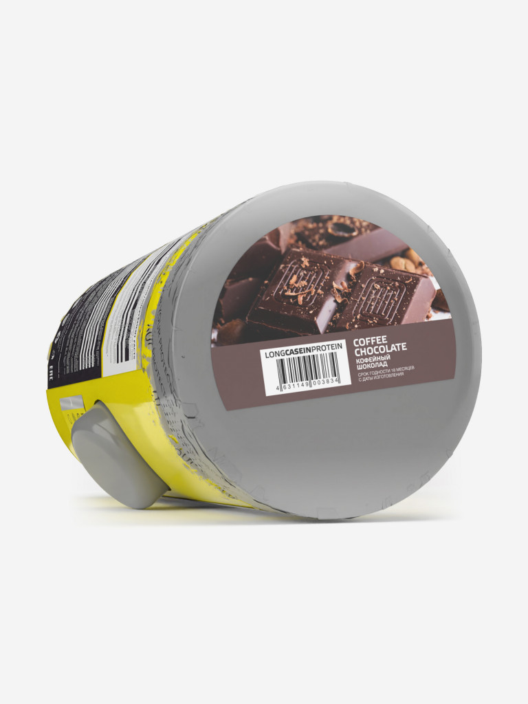 Казеиновый протеин Steelpower Long Casein, 900 г, 72% белка, Кофейный шоколад