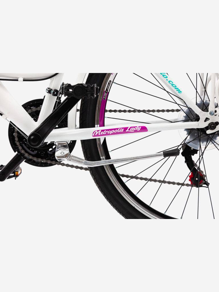 Велосипед CAPRIOLO TOURING METROPOLIS LADY (3 X 6), рама сталь 19'', колёса 26'' (белый)