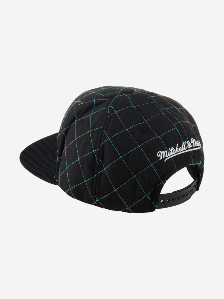 Бейсболка с прямым козырьком MITCHELL NESS HHSS1212-UJAYYPPPBLCK Utah Jazz NBA