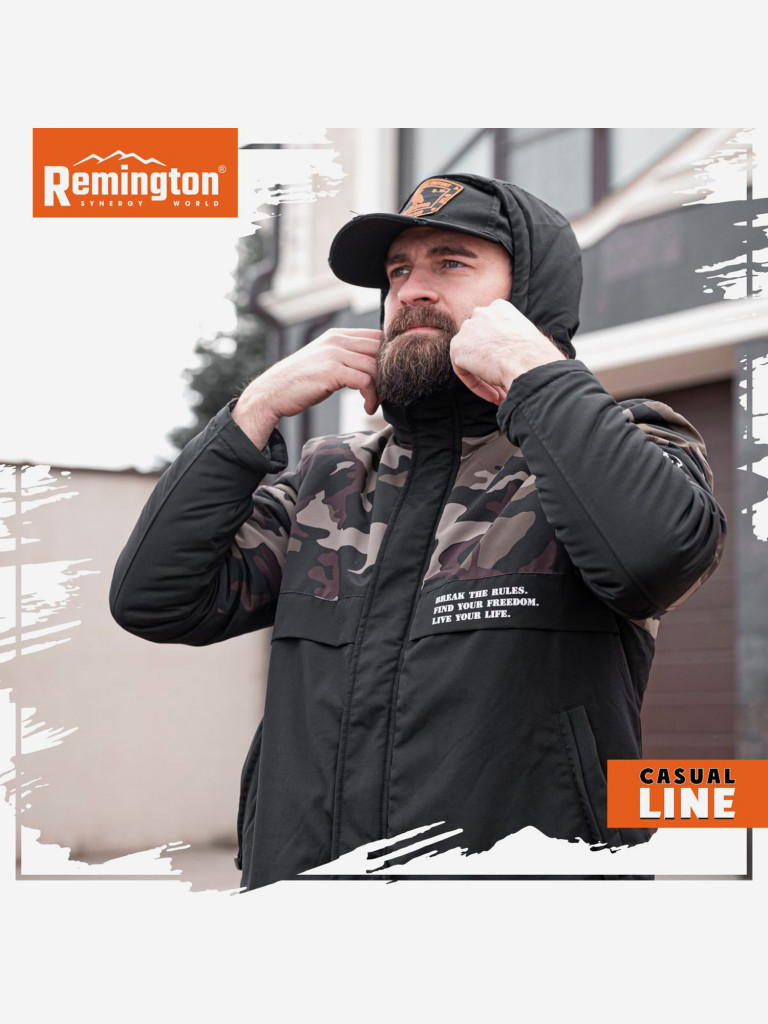 Куртка Remington Urban Sivera Black/Camo