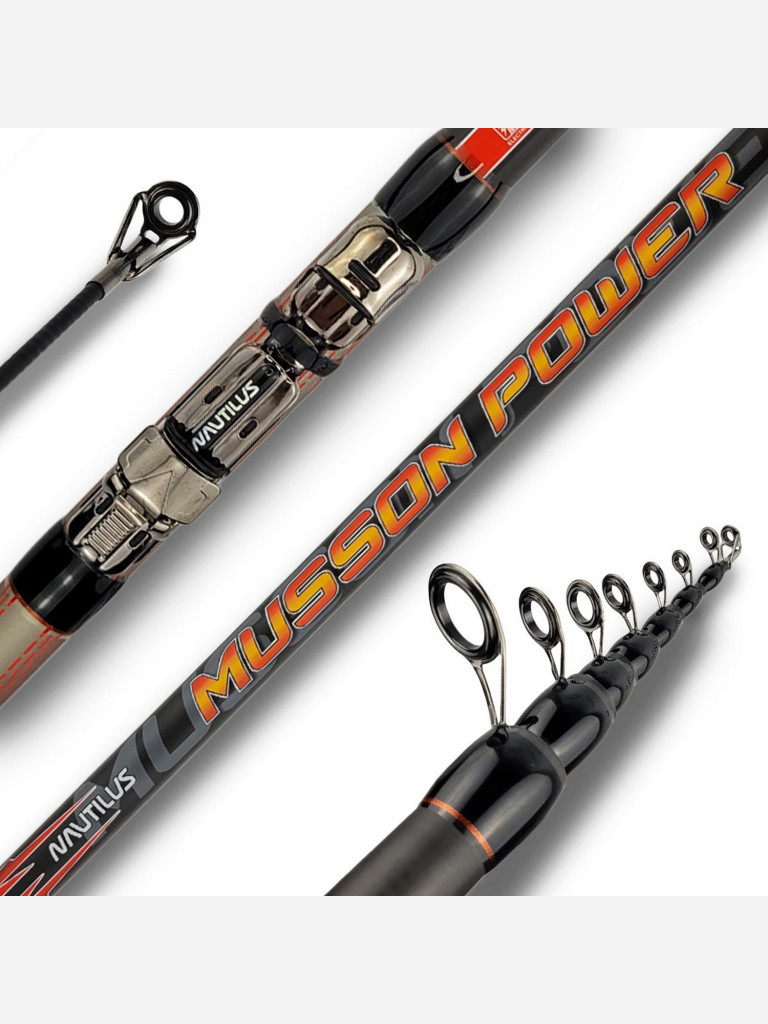 Удилище Nautilus MUSSON POWER Bolo NMPBL45 (4.50м), с кольцами