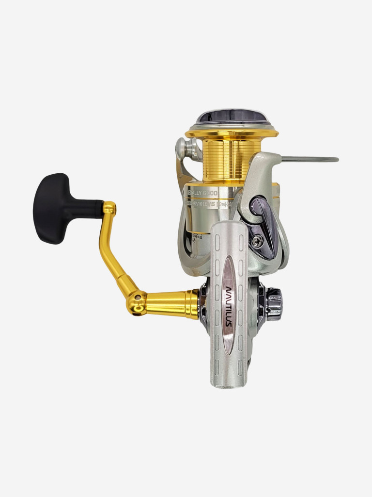 Катушка для спиннинга Nautilus LEGALLY 6000, катушка для удочки с передним фрикционом