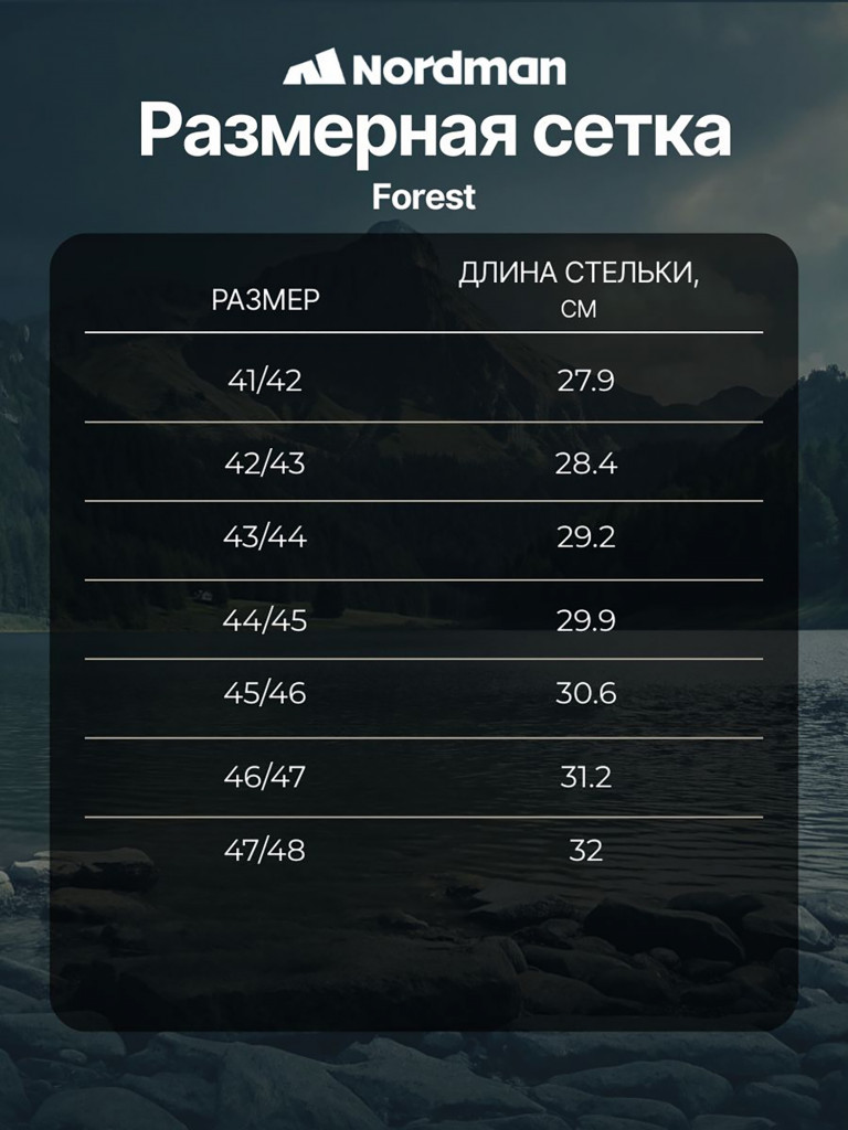 Сапоги мужские забродные Nordman Forest с неопреновой надставкой
