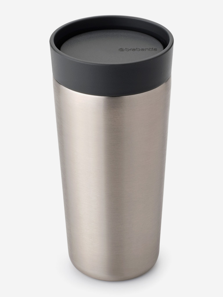 Термокружка Brabantia "Make&Take" 360мл темно-серый 228681