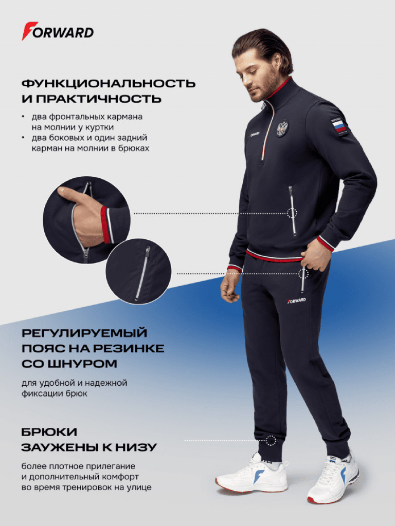 Костюм спортивный мужской Forward