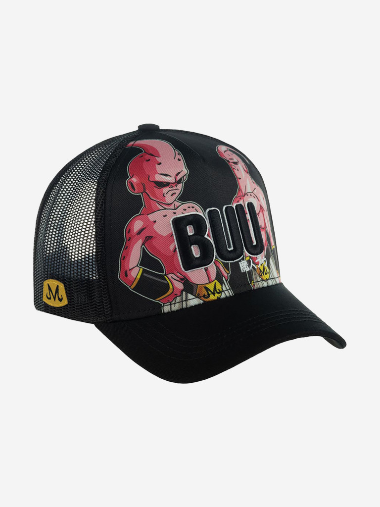Бейсболка с сеточкой CAPSLAB CL/DBZ4/1/BUU2 Dragon Ball Majin Buu (черный)