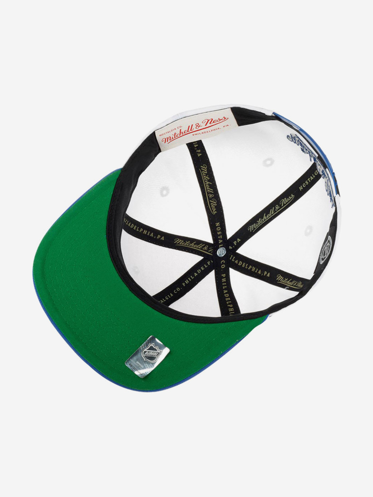 Бейсболка с прямым козырьком MITCHELL NESS 6HSSSH22086-TMLWHIT Toronto Maple Leafs NHL (белый)