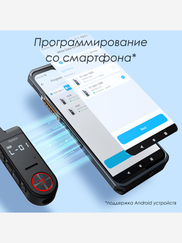 Радиостанция портативная Hytera S1 MINI