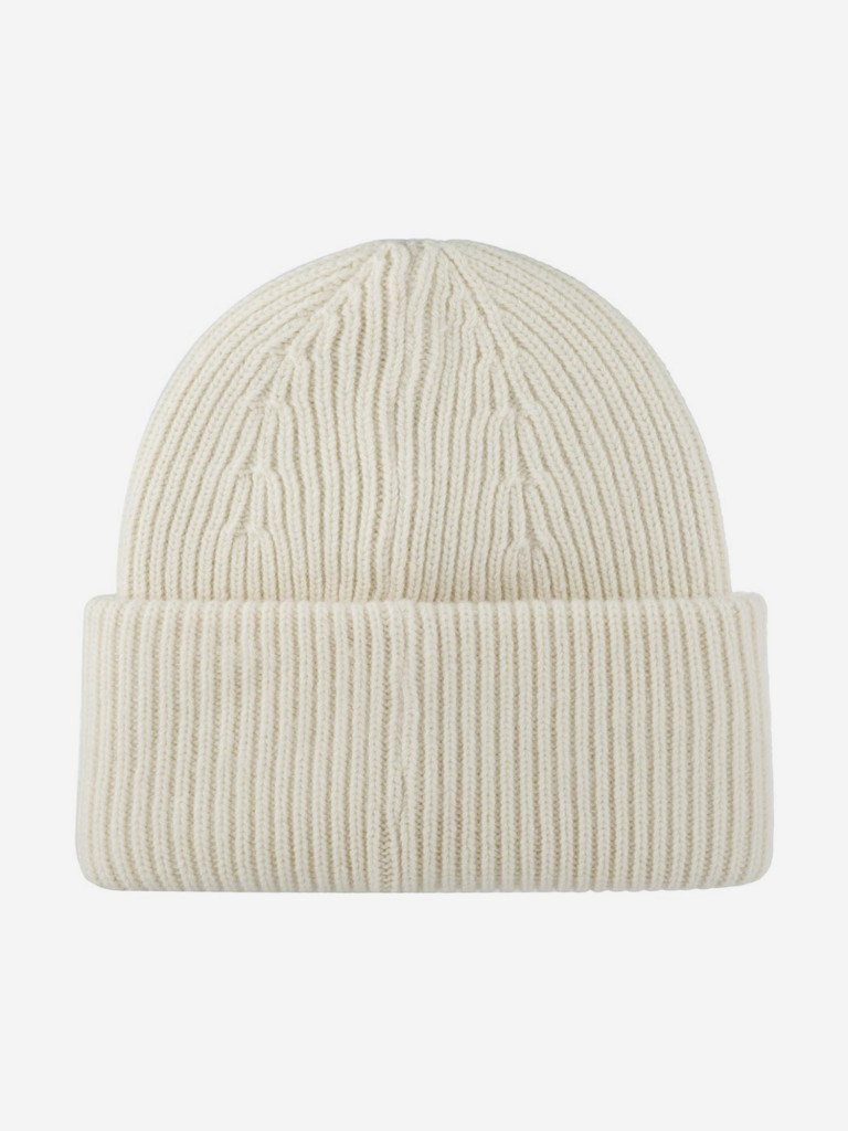 Шапка с отворотом STETSON 8599382 BEANIE WOOL (белый)