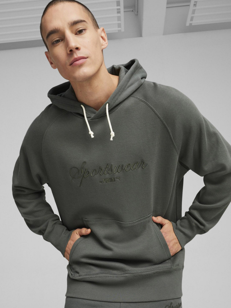 фото Худи мужская puma, серый