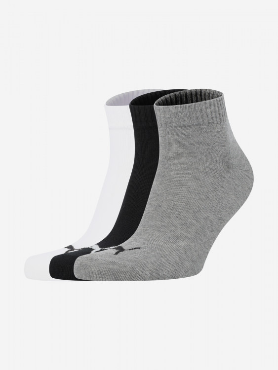 Носки PUMA Quarter, 3 пары