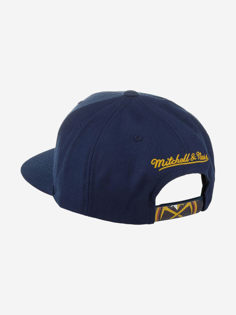 Бейсболка с прямым козырьком MITCHELL NESS 6HSSMM19490-DNUNAVY Denver Nuggets NBA