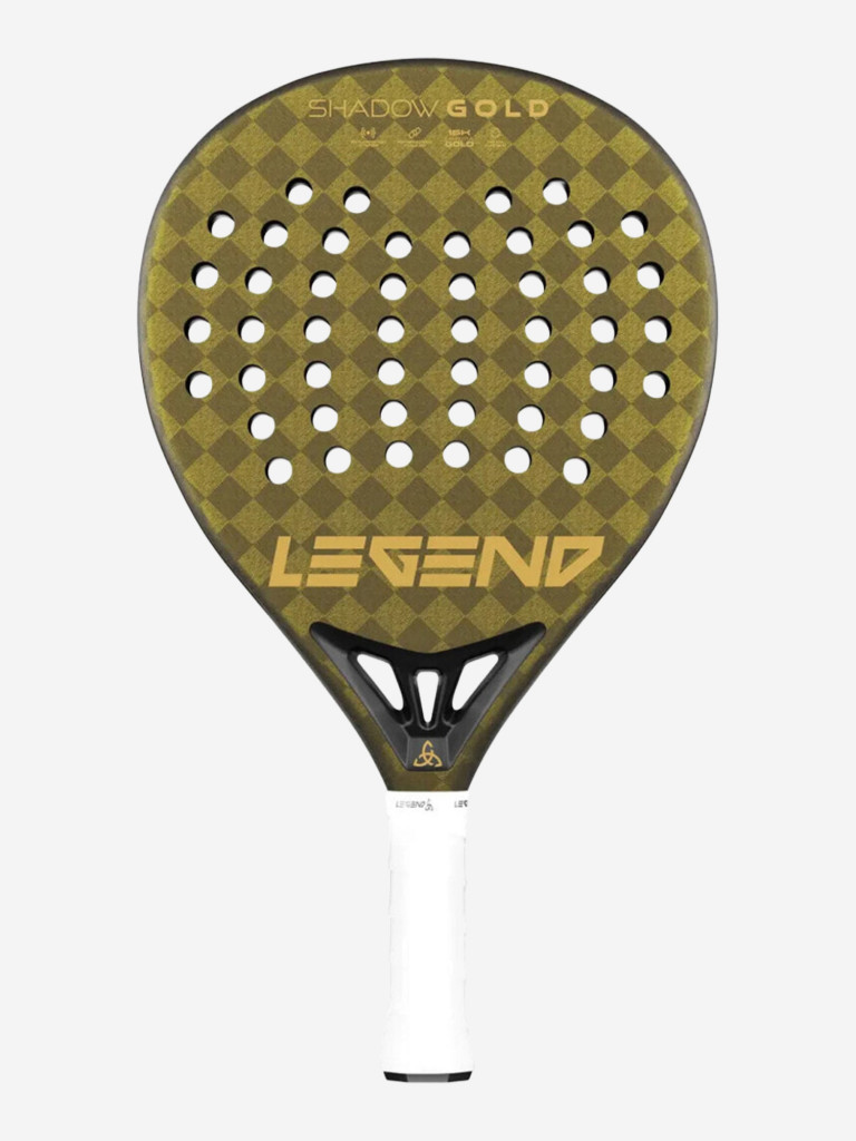 Ракетка для падел-тенниса Legend Shadow Gold Ultra Luxury 15K Carbon