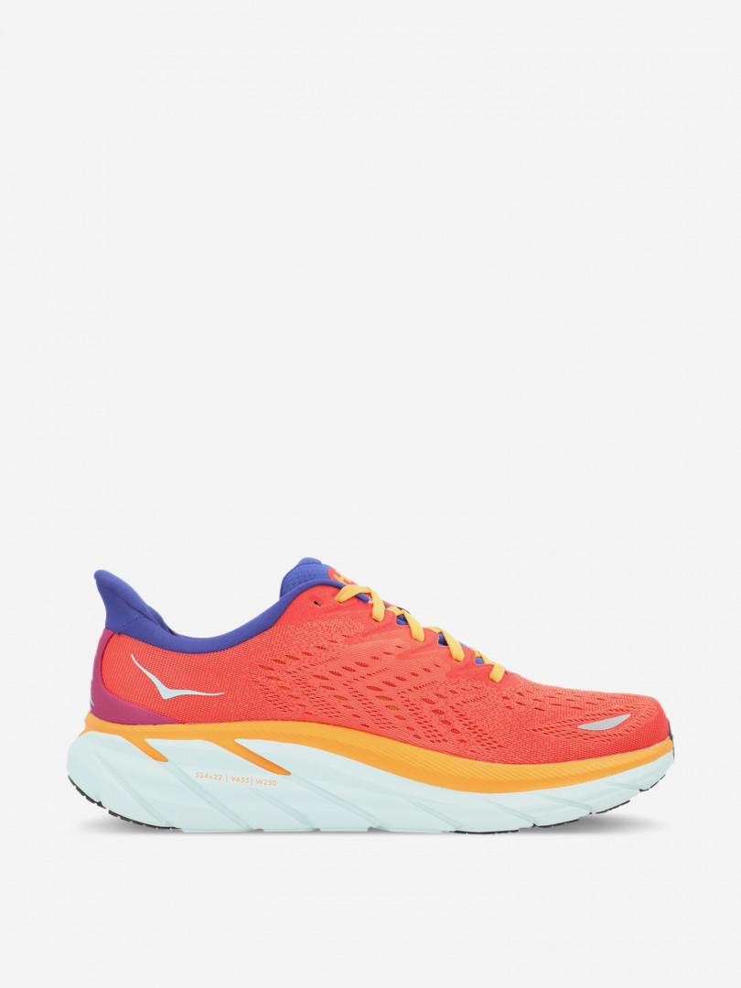 фото Кроссовки мужские hoka one one clifton 8, оранжевый