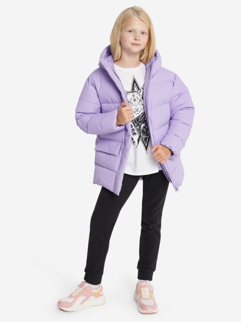 Пуховик для девочек Demix