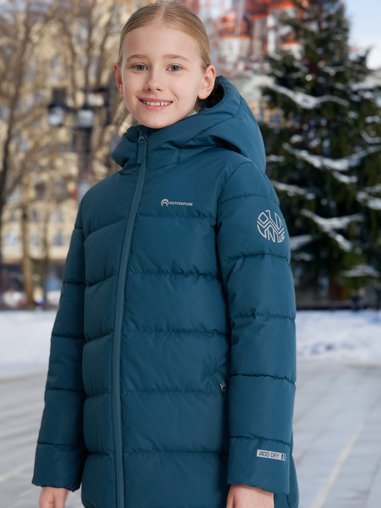 Пуховик для девочек Outventure