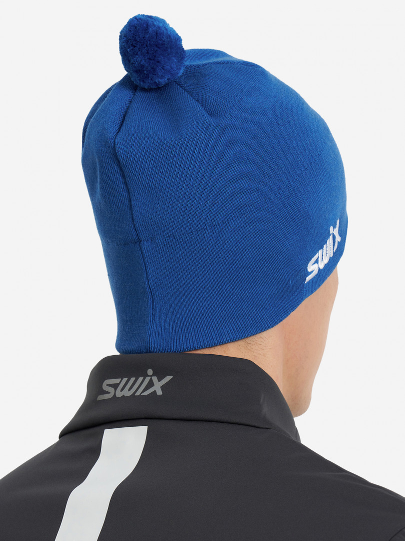 Шапка Swix Tradition 30114340299 Синий, размер 58,56, фото 5
