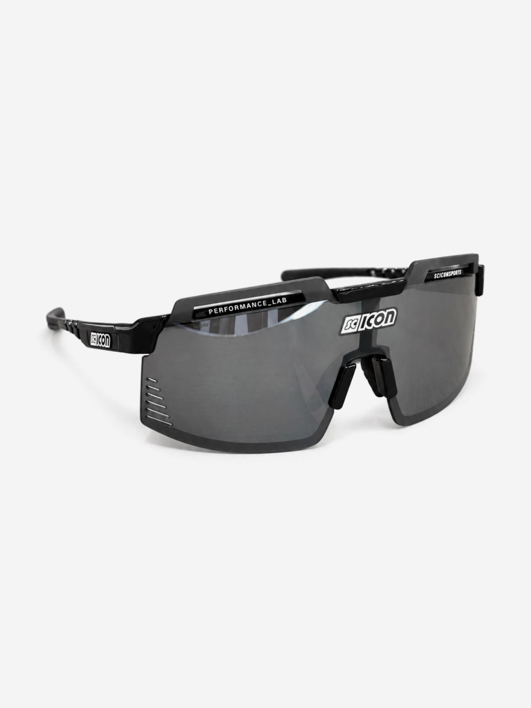 Очки спортивные Scicon AeroWatt Foza оправа Black Gloss линза SCNPP Multimirror Silver