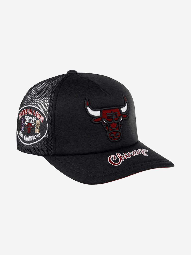 Бейсболка с сеточкой MITCHELL NESS 5HSSSH22020-CBUBLCK Chicago Bulls MLB (черный)