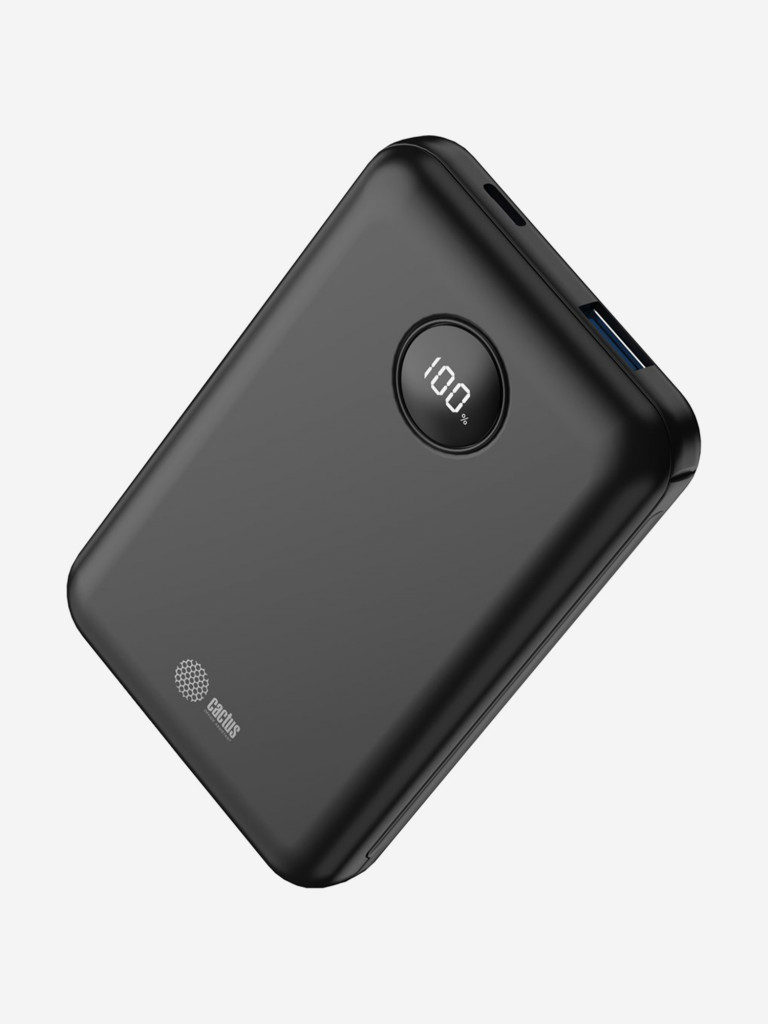 Мобильный аккумулятор Cactus CS-PBFSOA-10 000 10 000 mAh 22.5 W 4.5 A USB-A/USB-C серый