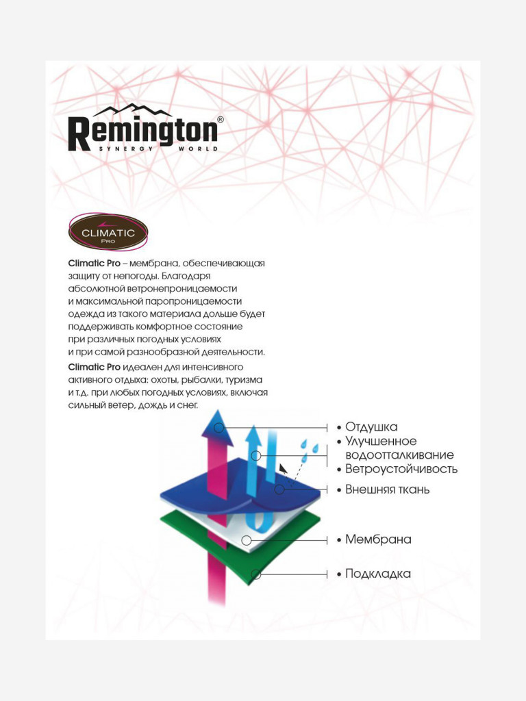 Костюм Remington Set Vector Winter figure
