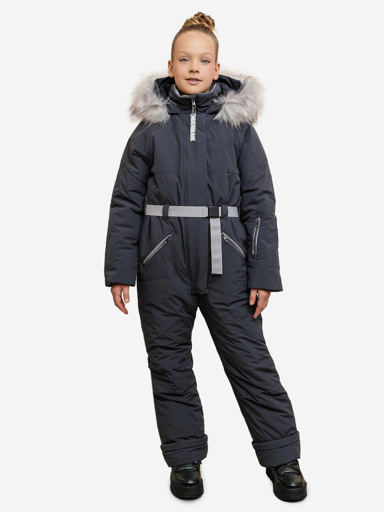 Комбинезон утепленный для девочки batik Тэйлор темно-серый