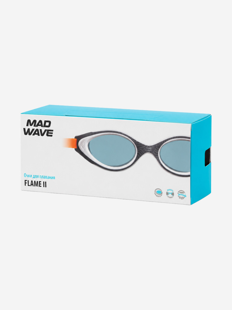 Очки для плавания Mad Wave Flame II