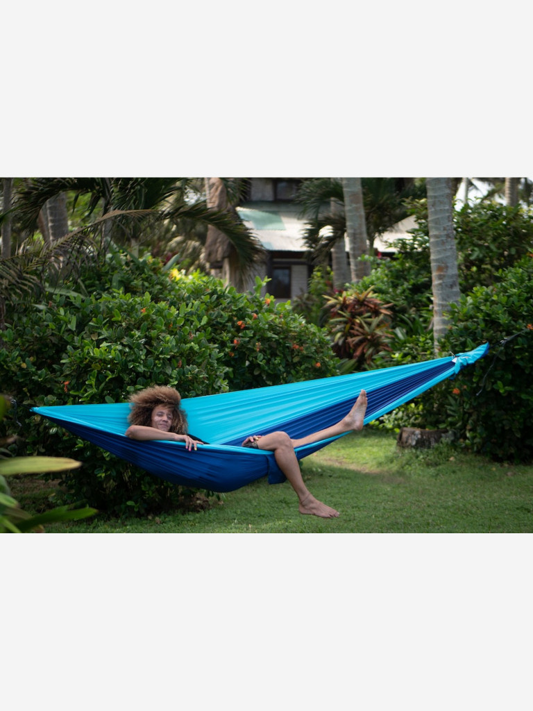 Гамак TICKET TO THE MOON King Size, Royal Blue/Turquoise