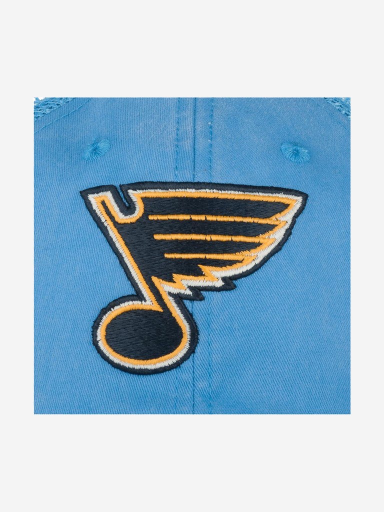 Бейсболка с сеточкой AMERICAN NEEDLE 41152A-SLB Saint Louis Blues Raglan Bones NHL (синий)