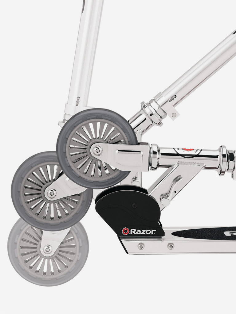 Самокат для детей и подростков Razor A125 German Standart - черный