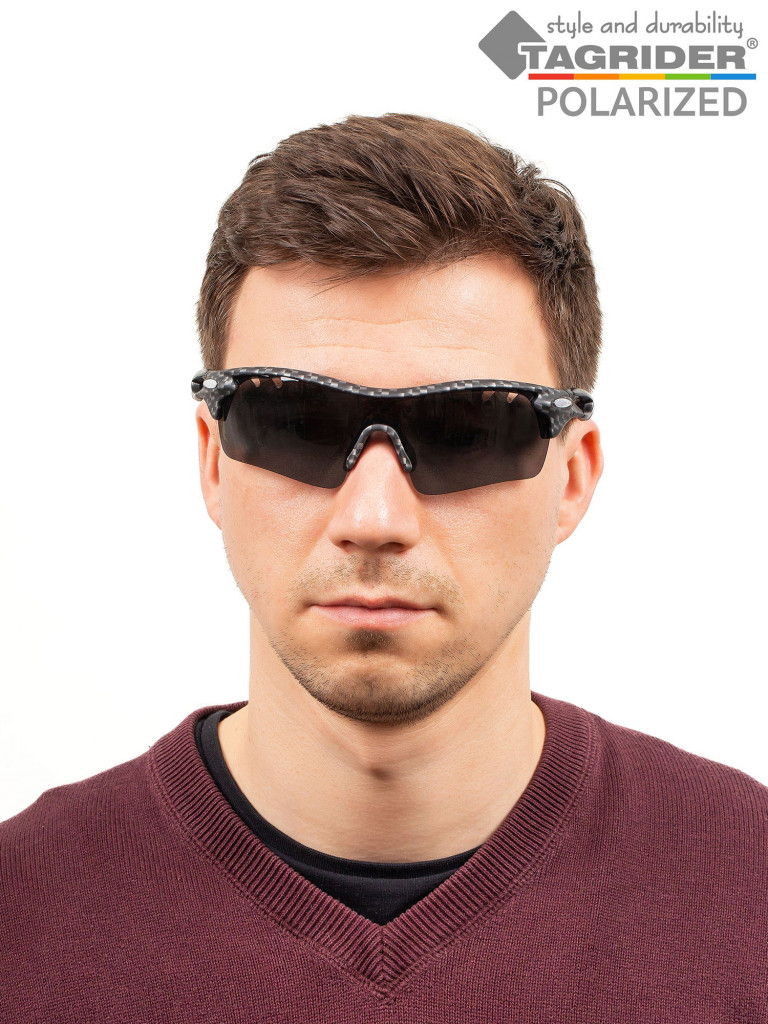 Очки поляризационные, солнцезащитные, антибликовые Tagrider в чехле N17-2 Gray