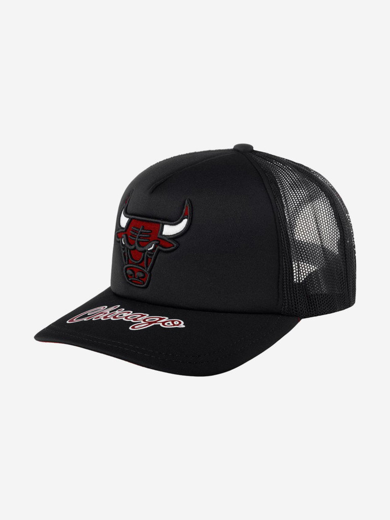 Бейсболка с сеточкой MITCHELL NESS 5HSSSH22020-CBUBLCK Chicago Bulls MLB (черный)