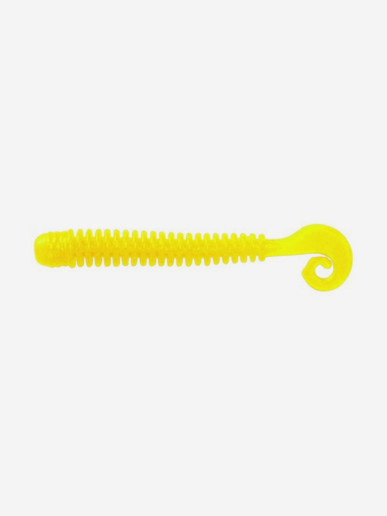 Мягкая приманка LureMax CHEEKY WORM, 2,5''/6см, 001, Chartreuse (10 шт)