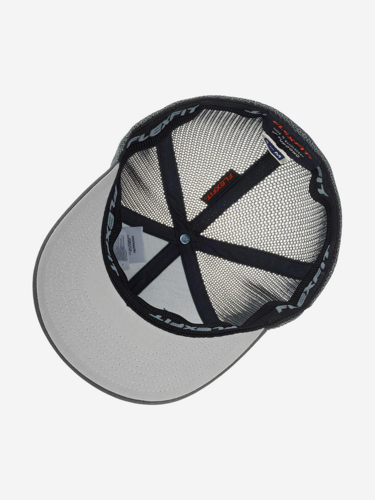 Бейсболка с сеточкой FLEXFIT 6511 (серый)