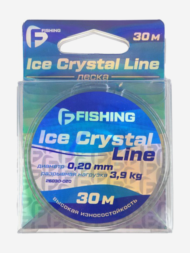 Леска F-FISHING Ice Crystal Line 30м 0,20мм