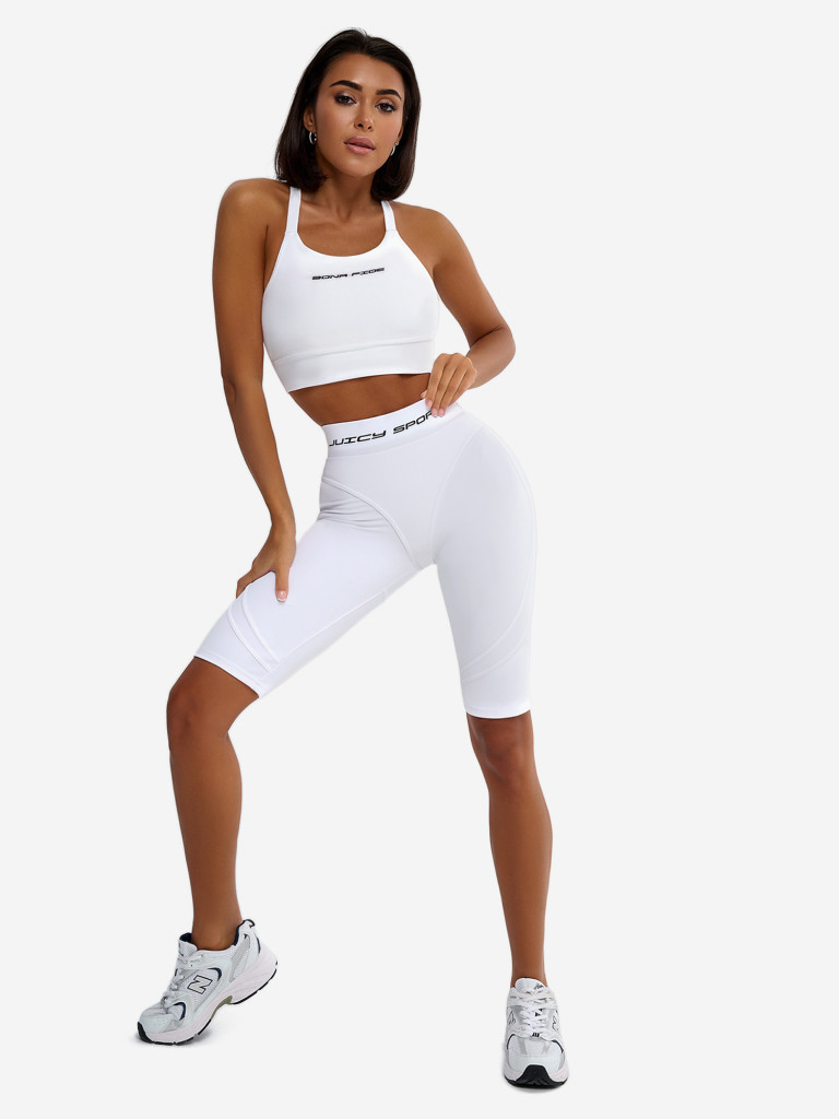 Велосипедки женские Bona Fide Bona Cycling Extra Sex-Push Up "Juicy White"