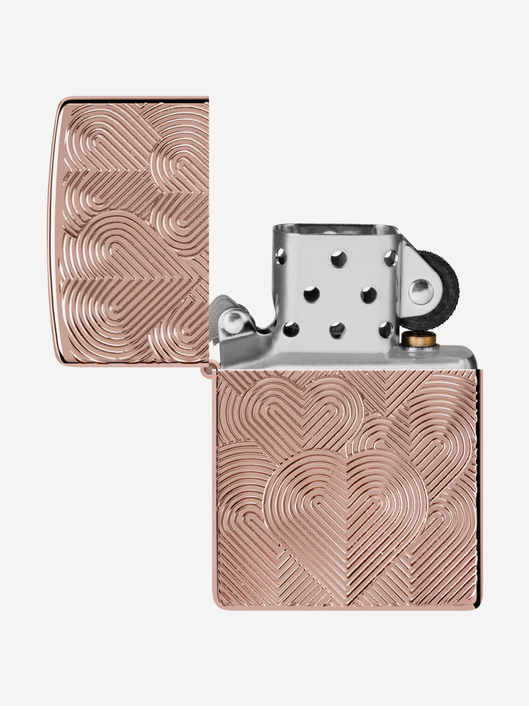 Зажигалка бензиновая ZIPPO 48919 Armor Hearts
